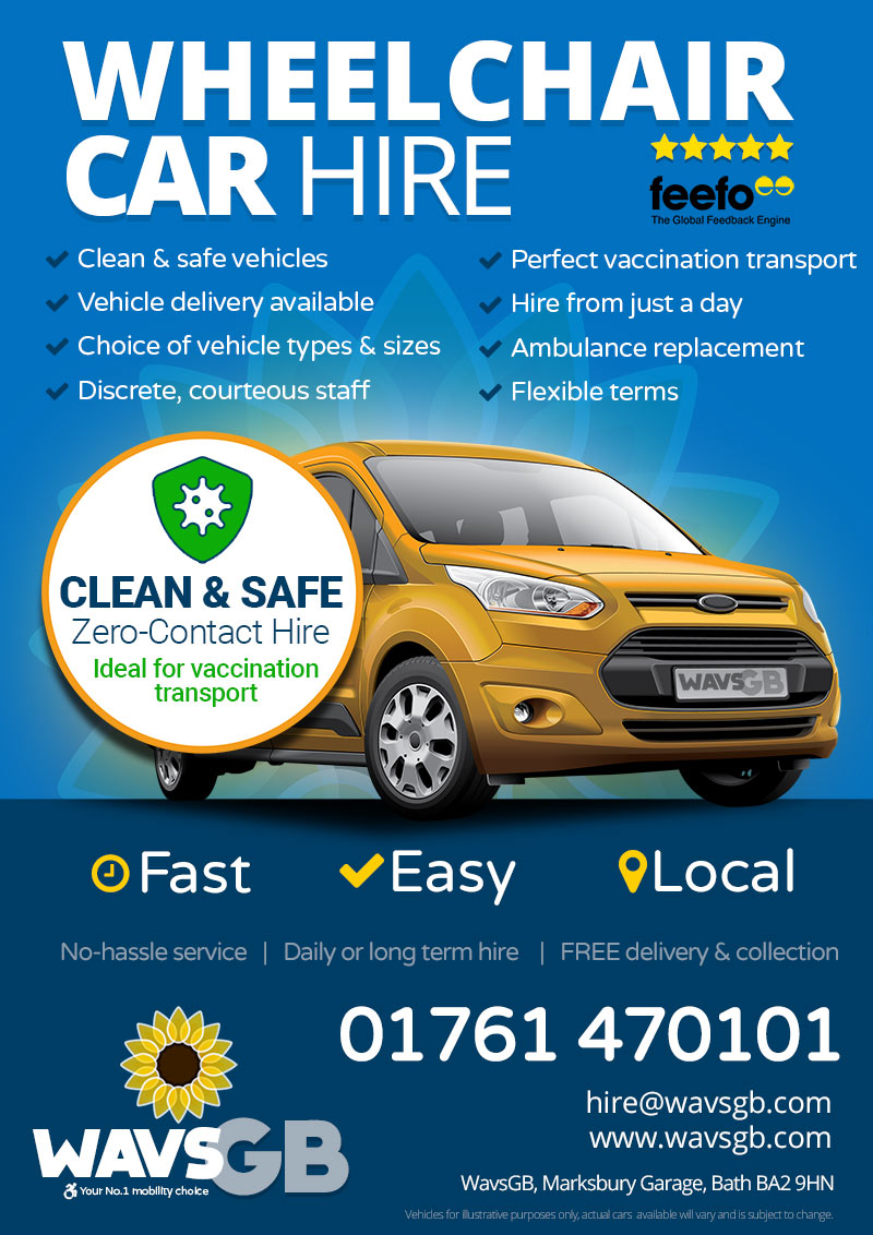 wheelchair hire for covid vaccination