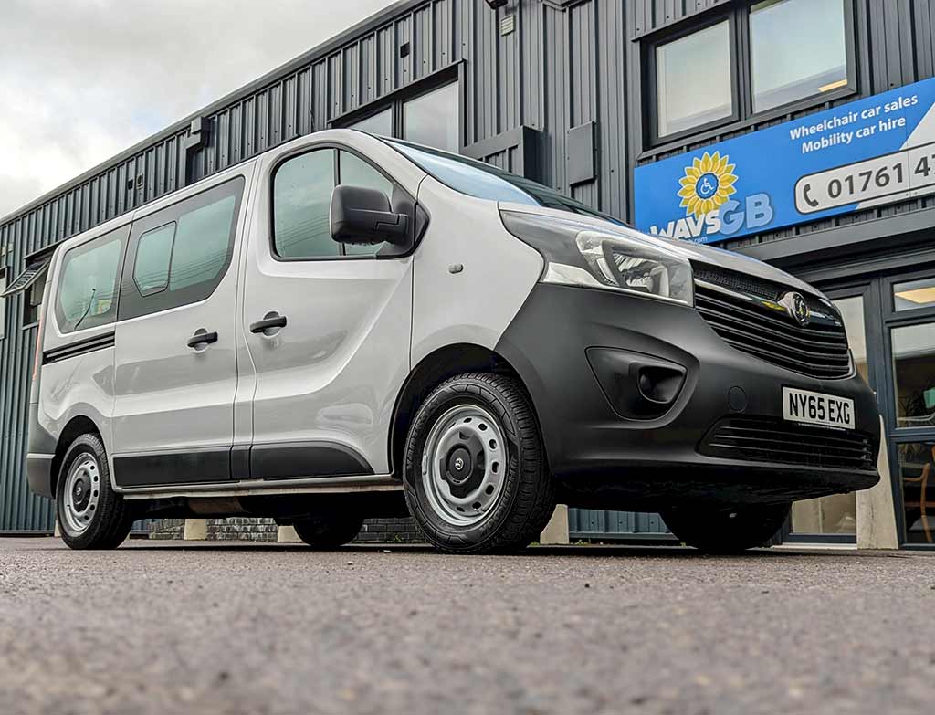 vauxhall vivaro wheelchair vehicles