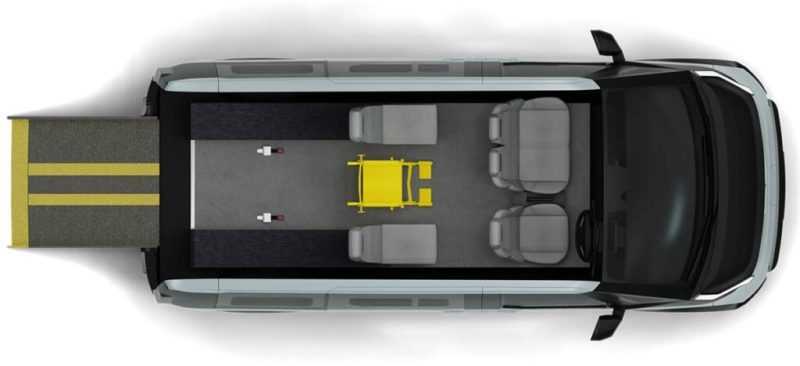 5 seats van wav