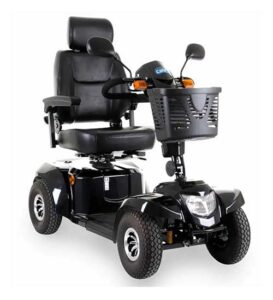 CareCo Daytona XLR mobiloty scooter vehicles fit