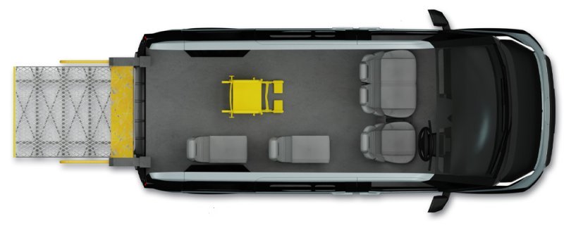 5 seat wav with lift
