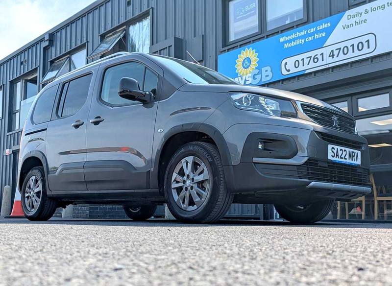 peugeot rifter wheelchair accessible vehicle