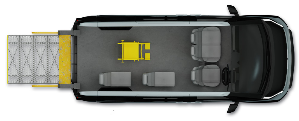5 seat wav with lift