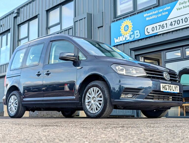 vw caddy life wheelchair vehicle for sale